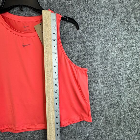 Nike One Dri-FIT Shirt Womens Sz L Training Cropped Tank Top FN2845-814 - Picture 6 of 8